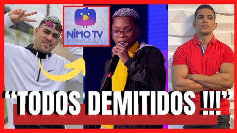 NIMO TV ANUNCIA QUE VAI FECHAR,E TEVE QUE DEMITIR VARIOS STREAMING!!! **veja a reaçoes deles