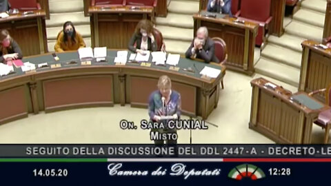 Deep state, Agenda 21, Bill Gates, Chamber of Deputies May 14, 2020 Italy (English subtitles)