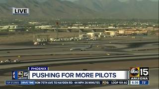 Pilot shortage impacting flights