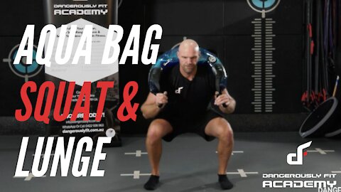 Aqua Bag Squat & Lunge