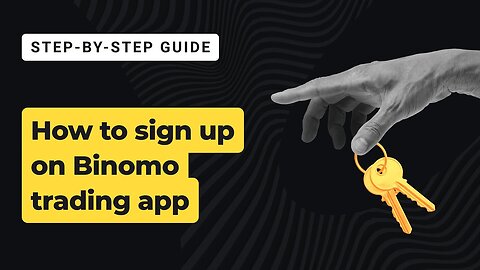🚀 #Guide - How to sign up on the #Binomo #trading #app​​ 📝 Instruction