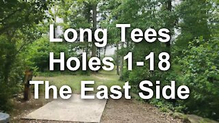Tyler State Park Disc Golf Course Preview Holes 1-18