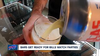 Bars get ready for Bills watch parties