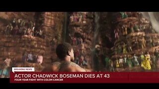 Actor Chadwick Boseman dies at 43