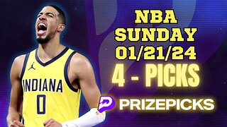 #PRIZEPICKS | BEST #NBA PLAYER PROPS FOR SUNDAY | 01/21/24 | BEST BETS | #BASKETBALL | TODAY