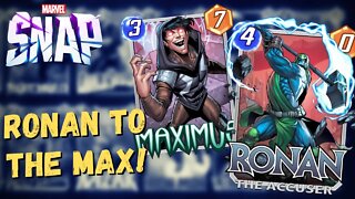 Ronan is at his Maximus Potential | Deck Guide Marvel Snap