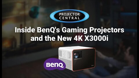 Inside BenQ's Gaming Projectors and the New 4K X3000i