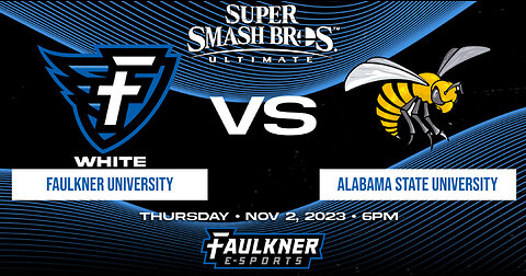 Smash Bros.- Faulkner White vs. Alabama State University (11/2/2023)