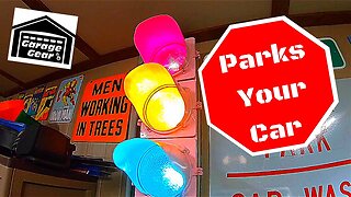 HOW TO PARK YOUR CAR WITH A GARAGE TRAFFIC LIGHT PARKING SENSOR SYSTEM