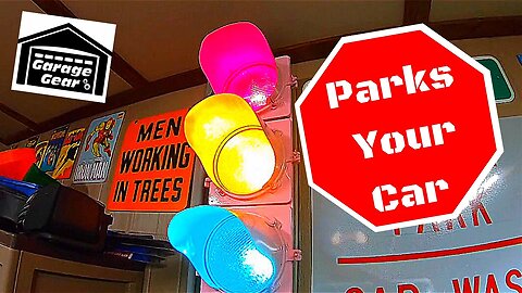 HOW TO PARK YOUR CAR WITH A GARAGE TRAFFIC LIGHT PARKING SENSOR SYSTEM