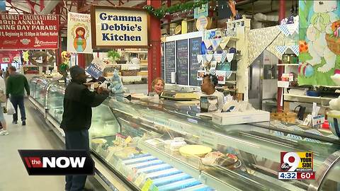 Findlay Market busy as holiday, parade near