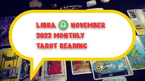 LIBRA ♎ THIS IS DEEP! NOVEMBER 2022 MONTHLY TAROT READING