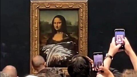 Mona Lisa De-Frosted by Radical Leftist (host K-von explains)