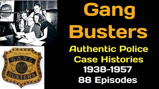 Gang Busters 1945-09-22 (400) The Case of the Red Evening Dress