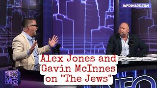 Alex Jones and Gavin McInnes discuss how some people play victim to Jews