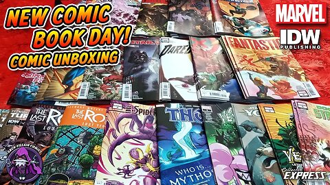 New COMIC BOOK Day - Marvel Comics Unboxing July 5, 2023 - New Comics This Week 6/5/2023