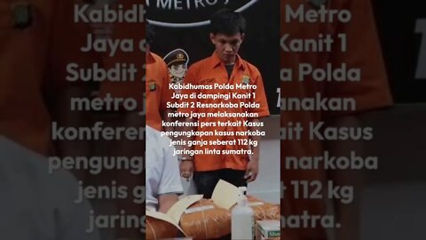 Ganja Seberat 112 Berhasil di Amankan POLDA METRO Jaya