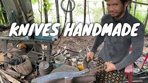How knifes are made - hand made