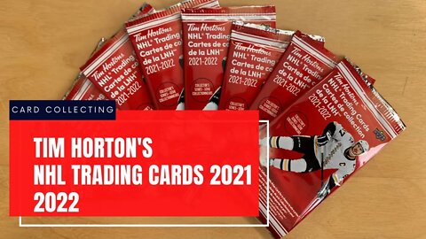 Tim Horton’s NHL Trading Cards 2021-2022 First Group Pull - 8 PACKS!!