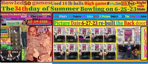 1800 games bowled become a better Straight/Hook ball bowler #157 with the Brooklyn Crusher 6-25-23