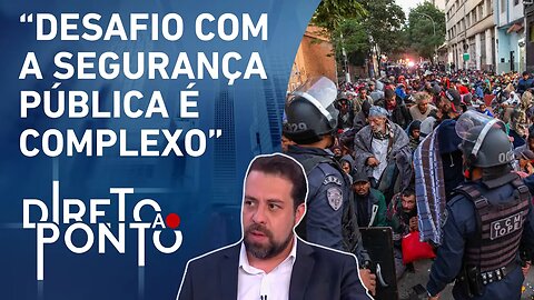 Boulos fala sobre papéis de governo de SP e prefeitura em relação à Cracolândia | DIRETO AO PONTO