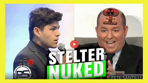 CNN PUPPET BRIAN STELTER NUKED BY YOUNG STUDENT...