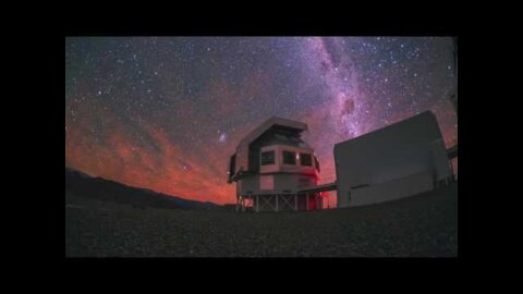 An Active Night over the Magellan Telescopes
