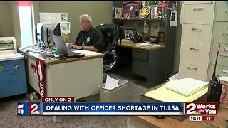 Ride with Tulsa Police officers helping with patrol duty
