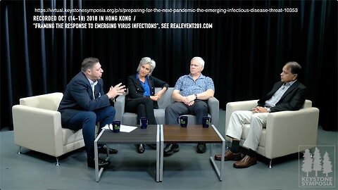 Framing Response to Next Pandemic (Oct 2018, Hong Kong symposium) Panel (Koopmans) Real Event 201