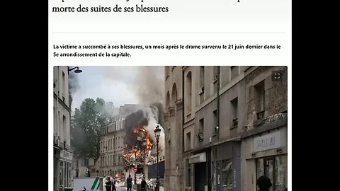 Explosion rue Saint-Jacques à Paris: une troisième personne est morte des suites de ses blessures