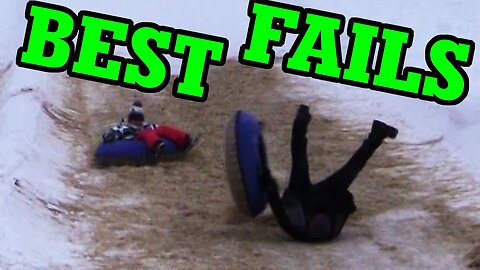 Best fails & BTS of Snow Tubing