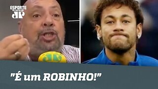 Nilson Cesar perde a linha e DETONA NEYMAR: "é um ROBINHO!"