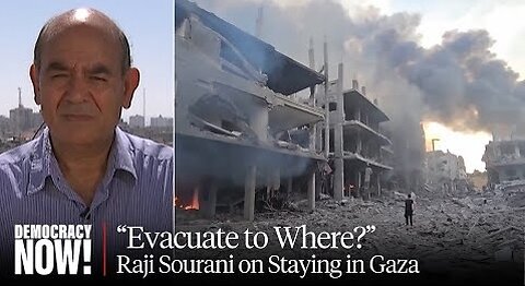 “We Will Never Leave”: Human Rights Lawyer Raji Sourani in Gaza City Refuses to Be “Good Victim”