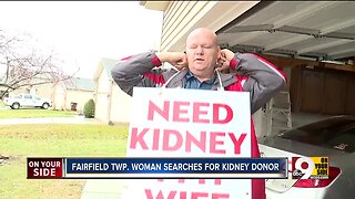 Husband takes to streets to find kidney donor for his wife