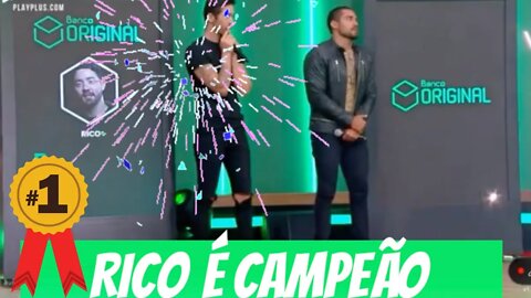 RICO CAMPEÃO A FAZENDA 13