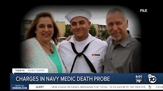 Charges in Navy medic death probe