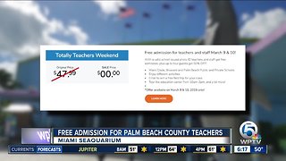 Miami Seaquarium offering free admission to South Florida teachers this weekend