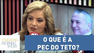 Denise explica o que é a PEC do Teto e cobra eficiência do governo