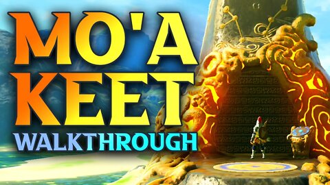 Mo'a Keet Shrine Guide - Legend Of Zelda Breath Of The Wild Walkthrough