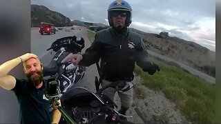 Who's Right!? The Cop or Motorcycle Rider?- Moto Madness Review