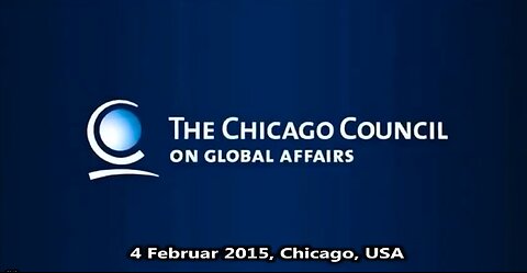 Chicago Council on Global Affairs, George Friedman at Press Conference/ in der PK,4.2.2015(eng.,Deutsche UT)