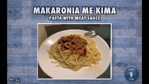How to Make MAKARONIA ME KIMA | Lambakis Kitchen