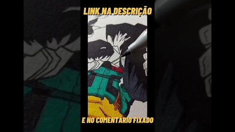 Desenhando Animes - Midoriya boku no hero #shorts #midoriya #bokunohero #desenhando #desenhos