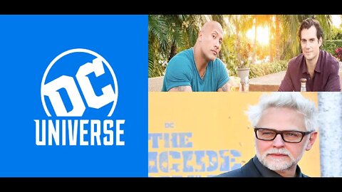 DC Universe ft. Black Adam Dwayne Johnson, Superman Henry Cavill & Perv Priest Cosplayer JAMES GUNN