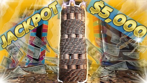 😮This Coin Pusher Game has a $1,000 Jackpot! I can Win it up to 5 Times! Can I Do It?? ASMR