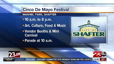 Shafter celebrating Cinco de Mayo early with festival