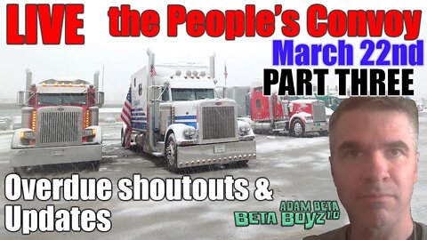 Lib2Liberty March 22nd shout outs & updates PART THREE