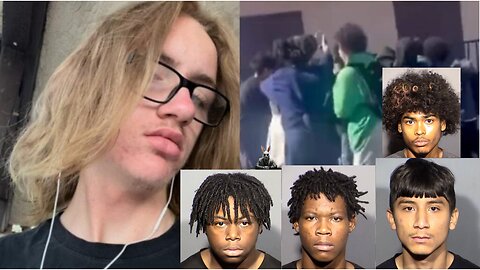 🚨Las Vegas Police Release Booking Photos of Four Teens Arrested in Connection with the Fatal Beating of 17-Year-Old Jonathan Lewis