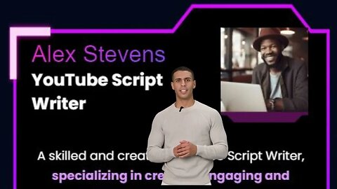 Chop AI Staffs VCA Alex Stevens - YouTube Script Writer