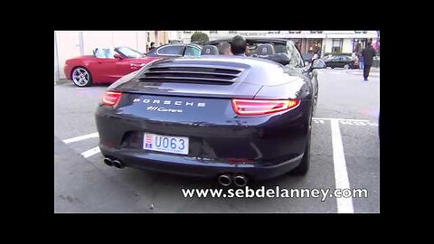 Porsche 911 991 Carrera Cabriolet, Start Up and Walkaround.